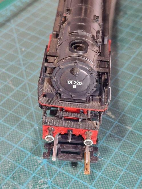 Fleischmann H0 - 4170 - Stoomlocomotief met tender (1) - DB, Hobby en Vrije tijd, Modeltreinen | H0