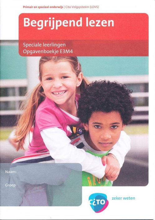 CITO/LOVS opgavenboekje Speciale Leerlingen BL E3/M4, Boeken, Schoolboeken, Verzenden