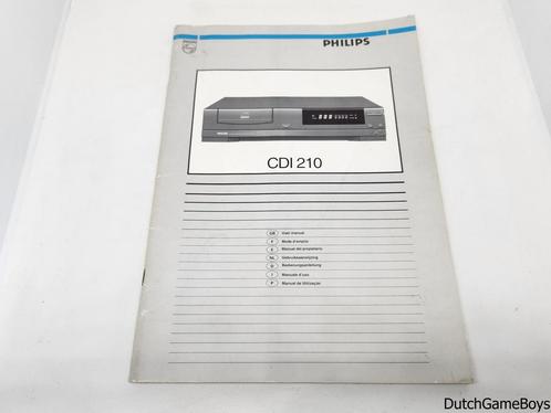 User Manual - Philips CDi 210, Livres, Livres Autre, Envoi