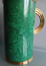 Hans Turnwald - Thermos - doré - impression malachite, Antiek en Kunst