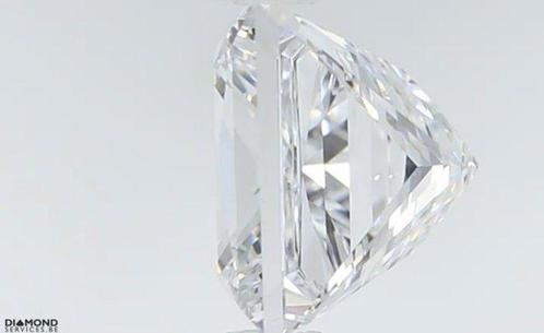 1 pcs Diamant (Natuurlijk) - 1.02 ct - Carré - D (kleurloos), Handtassen en Accessoires, Edelstenen