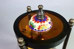 Libel, lieveheersbeestje mechanisch horloge cloisonné dak -, Antiek en Kunst