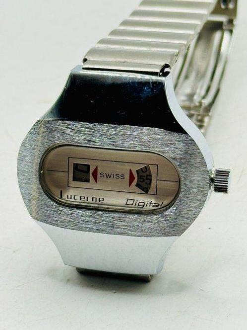 Lucerne Salterello - Jump Hour - Sans Prix de Réserve -, Handtassen en Accessoires, Horloges | Heren