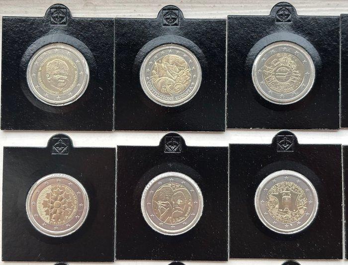 Europa. 2 Euro 2004/2018 (20 coins) (Zonder Minimumprijs), Postzegels en Munten, Munten | Europa | Euromunten