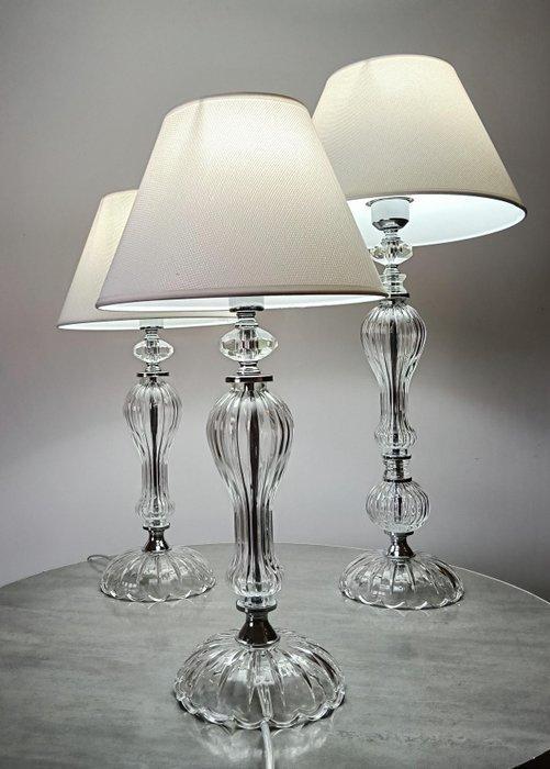 Artelight - N HUSSAIN - Lamp (3) - Kristal - glas - messing, Antiek en Kunst, Kunst | Designobjecten