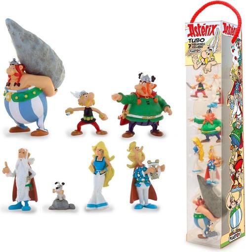 Asterix Battle the Gallic Village Mini Figure 7-Pack, Collections, Personnages de BD, Enlèvement ou Envoi