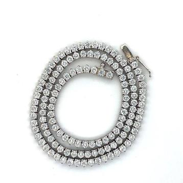 Collier - 14 carats Or blanc - 9.75ct. tw. - Diamant beschikbaar voor biedingen