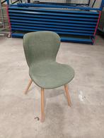 Set van 2 Kuipstoelen groen houten poten 465 x 430 x 865, Ophalen of Verzenden, Nieuw in verpakking