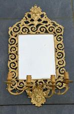 Decoratief ornament - Frankrijk - Wandkandelaar met spiegel