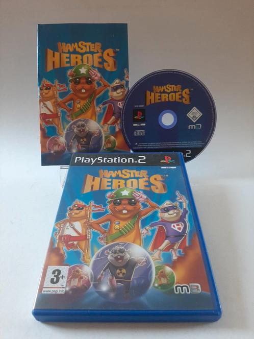 Hamster Heroes Playstation 2, Games en Spelcomputers, Games | Sony PlayStation 2, Zo goed als nieuw, Ophalen of Verzenden