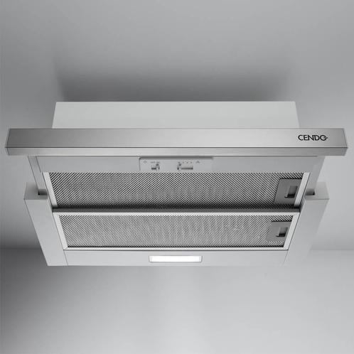 Vlakschermdampkap - 60 cm - B - 550 m³/h - CENDO KR32VPDR-V2, Elektronische apparatuur, Afzuigkappen, Vrijstaand, 400 tot 600 m³ per uur