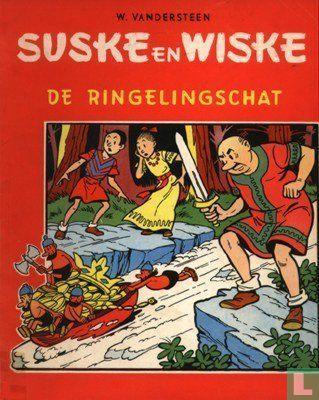 Suske en Wiske - De Ringelingschat - 1962, Boeken, Stripverhalen, Gelezen, Eén stripboek, Verzenden