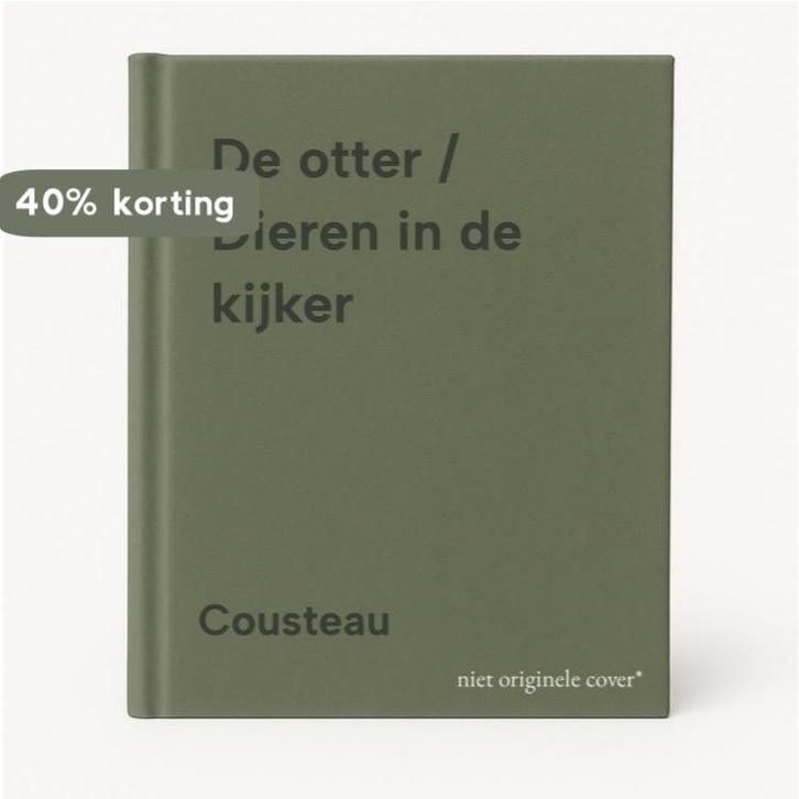 De otter / Dieren in de kijker 9789054610229 Cousteau, Boeken, Kinderboeken | Kleuters, Gelezen, Verzenden