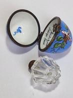 Fabergé ei - lieveheersbeestje - Porselein - Met de hand, Antiek en Kunst