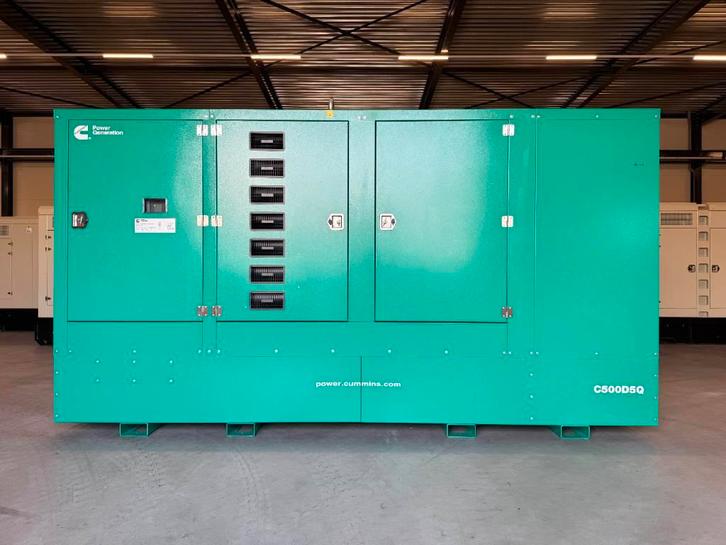 Cummins C500D5Q - 500 kVA Generator - DPX-18520, Zakelijke goederen, Machines en Bouw | Aggregaten, Ophalen of Verzenden