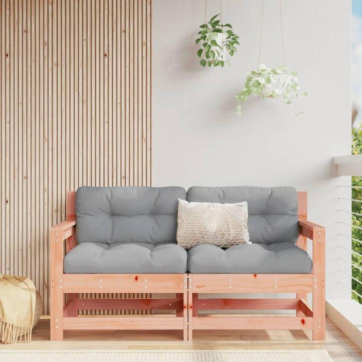 2x Tuinhoekbank Douglashout | Retour Deal | 55% Korting, Tuin en Terras, Tuinbanken, Nieuw, Hout, Verzenden