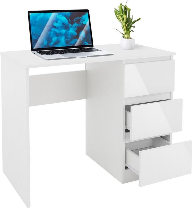 Bureau met lades - Bureautafel - Computertafel - 90x76x50 cm, Huis en Inrichting, Overige Huis en Inrichting, Verzenden