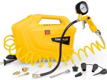 Powerplus POWX1706 - Draagbare compressor - 1100W 8 bar 180 beschikbaar voor biedingen