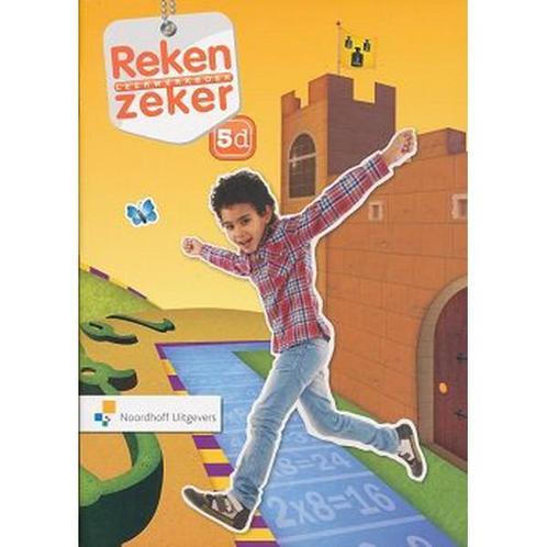 Reken Zeker Leerwerkboek 5D (vergroot) (per stuk), Livres, Livres scolaires, Envoi