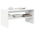vidaXL Tv-meubel 80x40x40 cm bewerkt hout wit, Huis en Inrichting, Verzenden, Nieuw