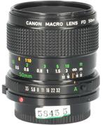 Tweedehands Canon FD 50mm f/3.5 Macro CM5845, Ophalen of Verzenden, Gebruikt, Overige typen