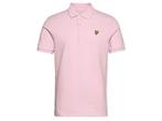 Veiling - Lyle &amp; Scott Plain Polo Shirt Light Pink - M