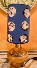 Lampe de table - Abat-jour en tissu Fornasetti, thème et