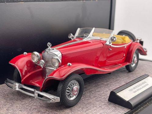 Franklin Mint 1:24 - Voiture miniature - Mercedes-Benz 500 K, Antiek en Kunst, Curiosa en Brocante