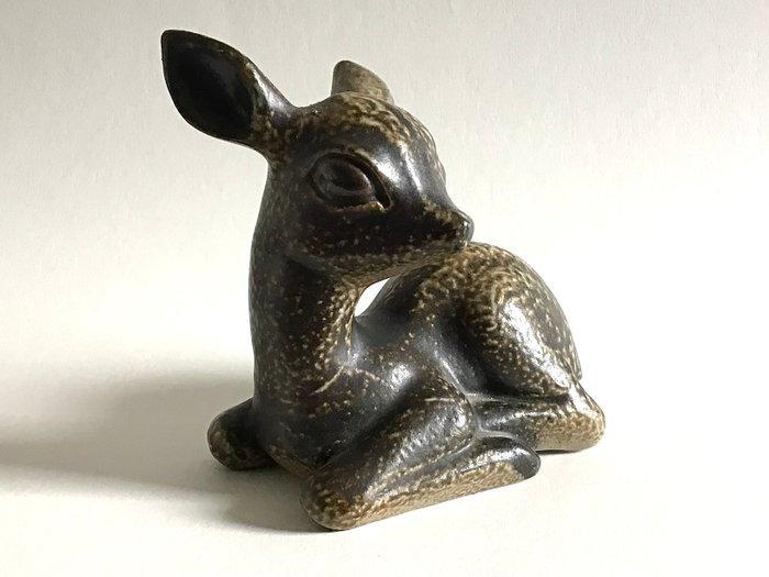 Elfriede Balzar-Kopp - sculptuur, liggend hert - 14 cm -, Antiek en Kunst, Antiek | Glaswerk en Kristal