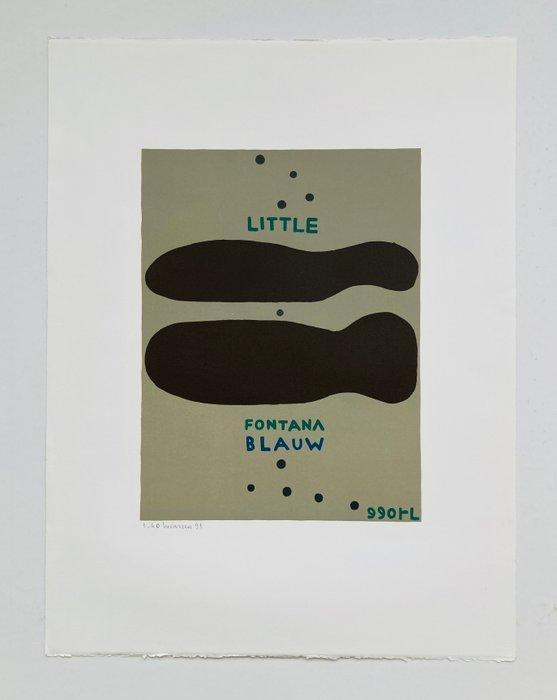 Reinier Lucassen - Little Fontana Blauw, Antiek en Kunst, Antiek | Overige Antiek