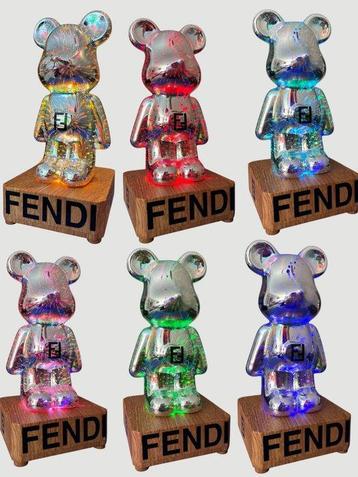 AmsterdamArts - Fendi fireworks inspired bear light statue