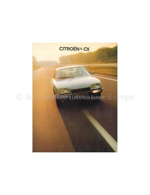 1975 CITROËN CX BROCHURE NEDERLANDS, Boeken, Auto's | Folders en Tijdschriften