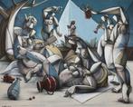 Onie Jackson - Bacchanale (XXL), Antiek en Kunst, Kunst | Schilderijen | Klassiek