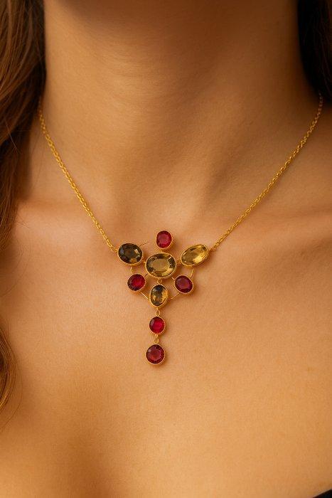 Zonder minimumprijs - Halsketting - 18 karaat Geel goud -, Handtassen en Accessoires, Kettingen