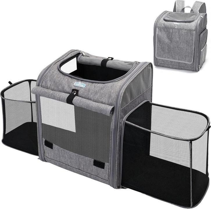 Hondenrugzak – Draagtas Hond – Reismand Kat – 33.5x27x39 cm, Dieren en Toebehoren, Transportboxen, Nieuw, Verzenden