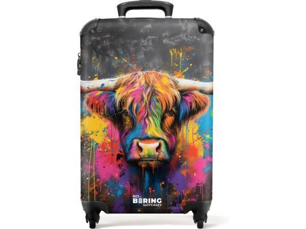 Veiling - Handbagage koffer lichtgewicht Schotse hooglander, Motoren, Accessoires | Koffers en Tassen