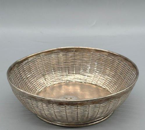 Schotel - Versilberte Korbschale – Silber Plated mit, Antiek en Kunst, Antiek | Meubels | Tafels