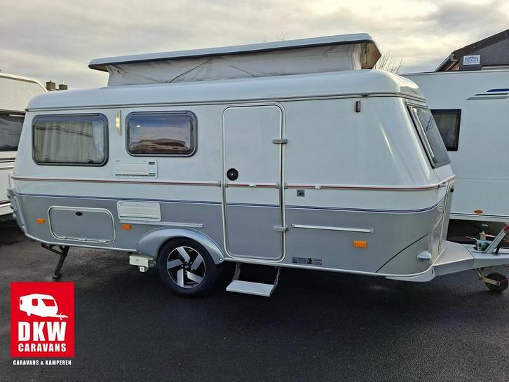 ERIBA Touring GT 530, Caravans en Kamperen, Caravans, 750 - 1000 kg, Hefdak, Kachel, Koelkast, Lichtmetalen velgen, Mover, Openslaande ramen