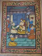 Wandtapijt (2) - 62 cm - 44 cm - Handbeschilderd