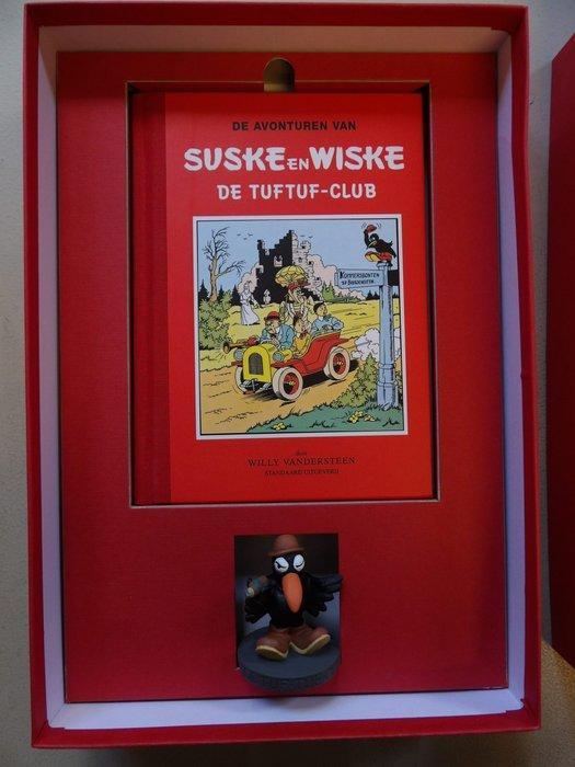 Suske en Wiske - De Tuftuf-club - Luxe box + beeldje raaf +, Boeken, Stripverhalen