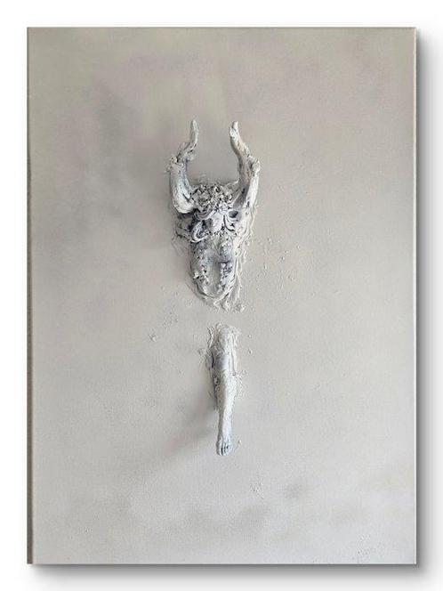 Nicole Lubbers - Power Bows Quietly, Antiek en Kunst, Kunst | Schilderijen | Modern