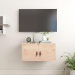 vidaXL Wandkast 60x30x30 cm massief grenenhout, Huis en Inrichting, Kasten | Wandmeubels, Verzenden, Nieuw