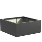 Polyester plantenbak 140x140x60cm - Met bodem, Tuin en Terras, Kunststof, 100 cm of meer, Vierkant, Nieuw