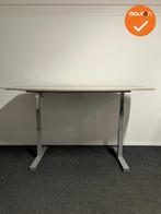 Zit-sta vergadertafel  - 220x110cm - Tonvormig blad, Gebruikt, Ophalen of Verzenden, Vergader- of Presentatieruimte, Tafel