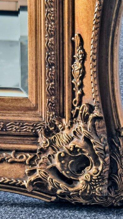 Wandspiegel - Hout, Gips - pronkspiegel, Antiquités & Art, Curiosités & Brocante