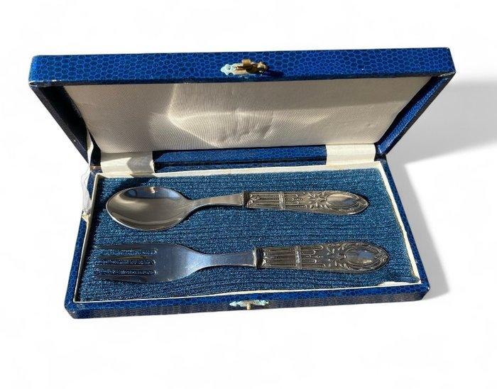 Bestekset (2) - .925 zilver, Antiek en Kunst, Antiek | Zilver en Goud