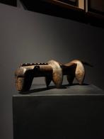 Hoofdsteun in zoömorfe vorm van hout - Senufo - Ivoorkust