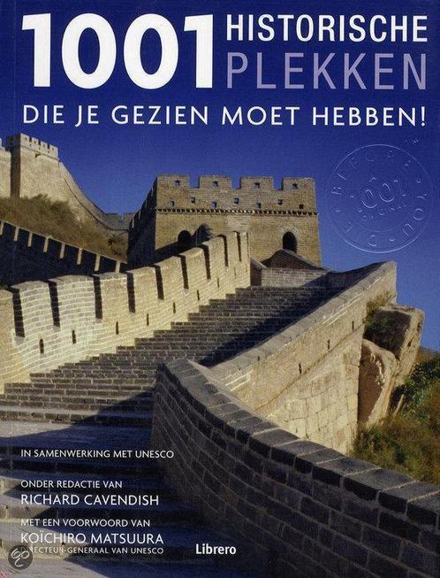 1001 Historische Plekken 9789057648915, Boeken, Reisgidsen, Gelezen, Verzenden