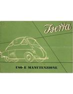 1953 ISO ISETTA INSTRUCTIEBOEKJE ITALIAANS, Ophalen of Verzenden