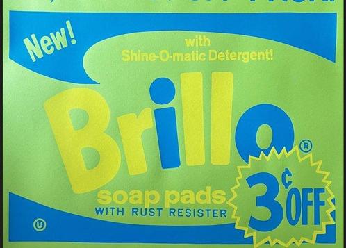 Andy Warhol - Brillo Soap Pads, Pasadena Art Museum, Antiek en Kunst, Kunst | Tekeningen en Fotografie